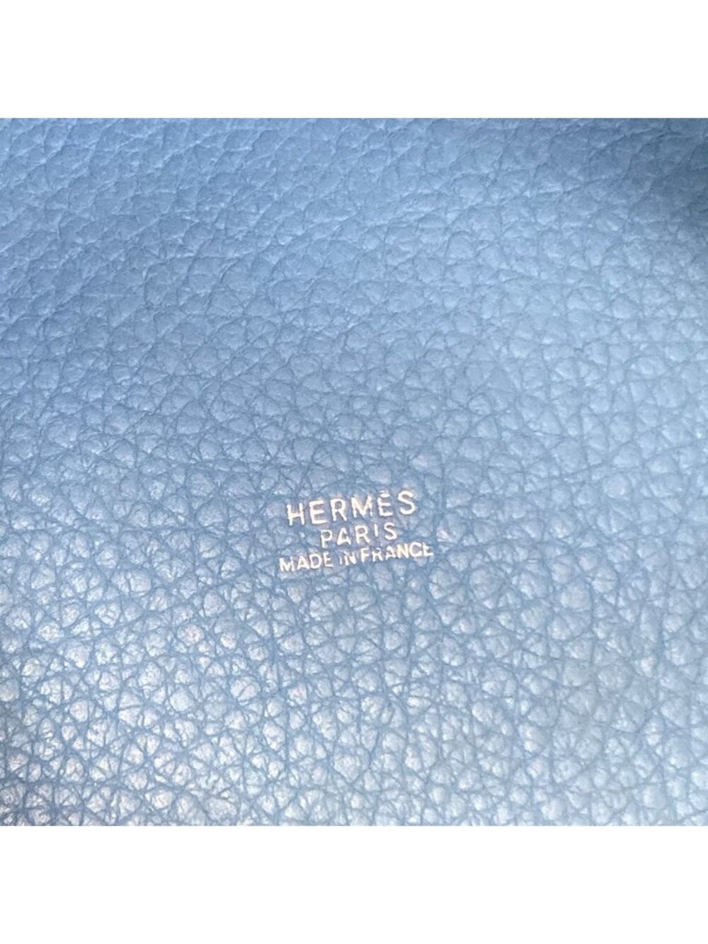 Hermes Handbag Picotin PM Blue Jean Silver - Picture 8 of 15